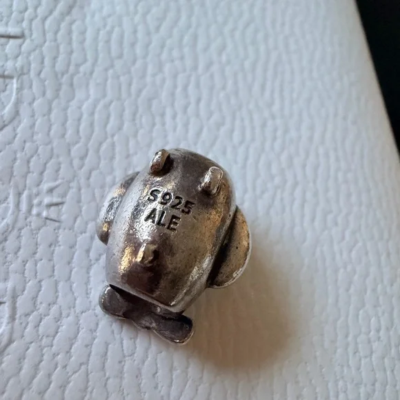 SOLD! Pandora Silver Red Charm Collection bundle tub dog - Picture 7 of 16